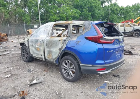 2021 Honda Cr-V Awd Touring из США, поврежденный, VIN 7FARW2H98ME008086